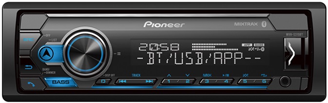 Toca Radio Pioneer MVH-S325BT Bluetooth Smart Sync